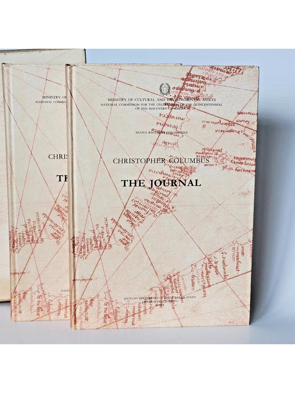 Christopher Columbus The Journal Nuova Raccolta Colombiana English Ed 2 Vol Set